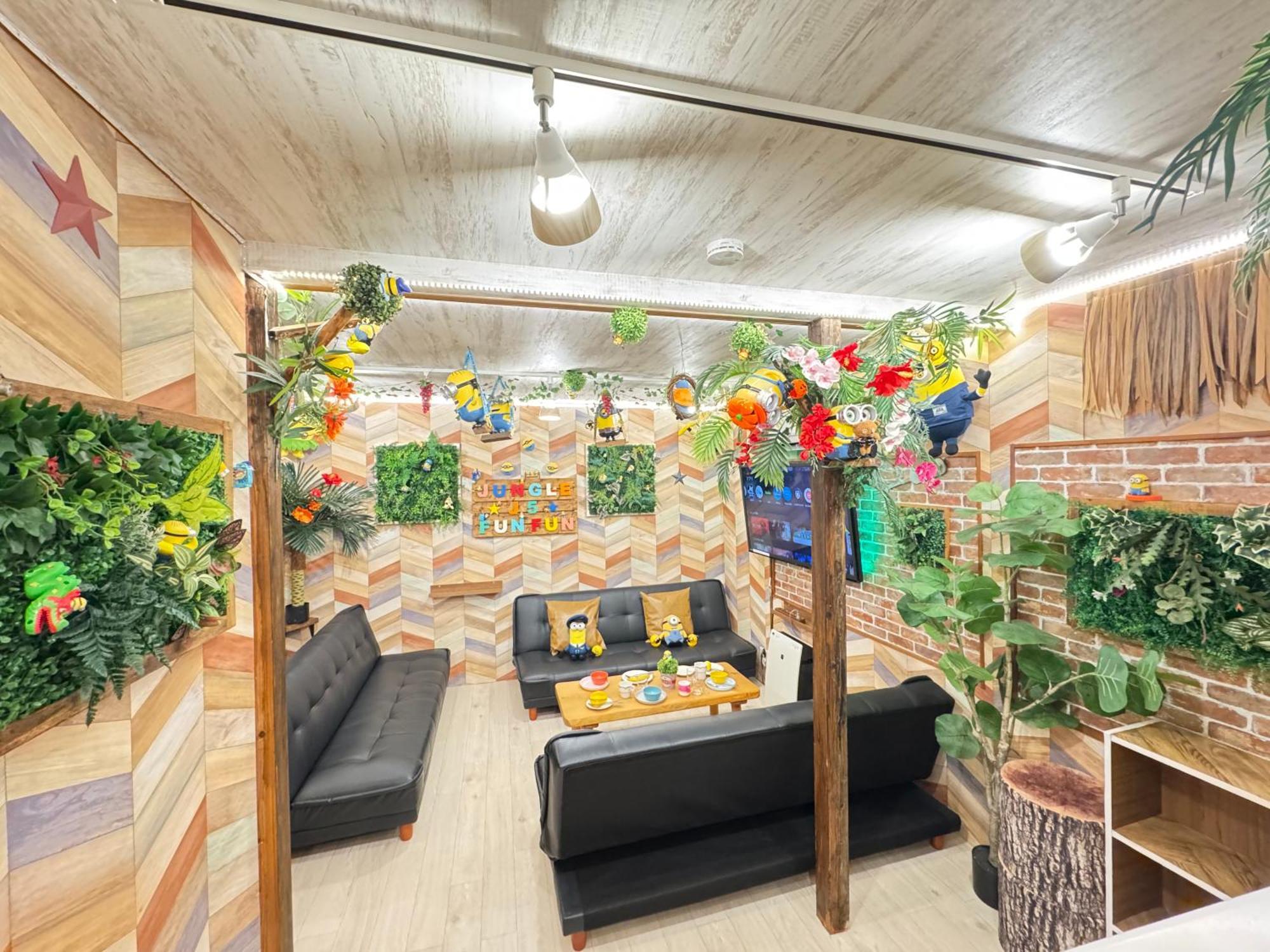New Open Hotel Jungle Fun Fun J5 Coin Parking 500Yen For 24Hours Usj10 Minutes Осака Экстерьер фото