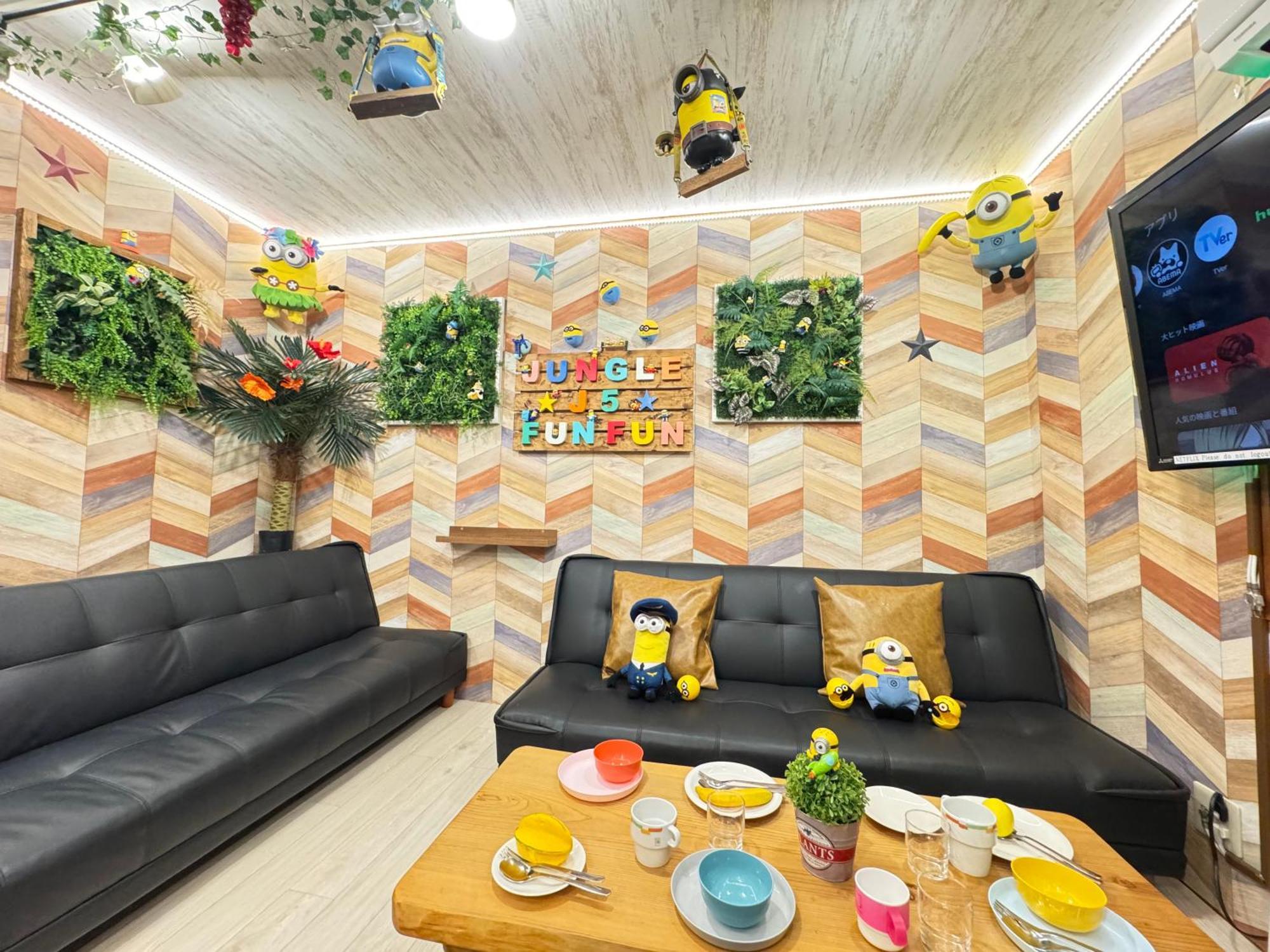 New Open Hotel Jungle Fun Fun J5 Coin Parking 500Yen For 24Hours Usj10 Minutes Осака Экстерьер фото