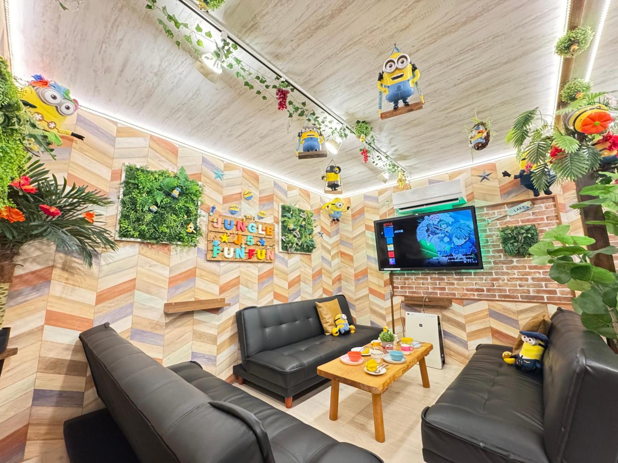 New Open Hotel Jungle Fun Fun J5 Coin Parking 500Yen For 24Hours Usj10 Minutes Осака Экстерьер фото